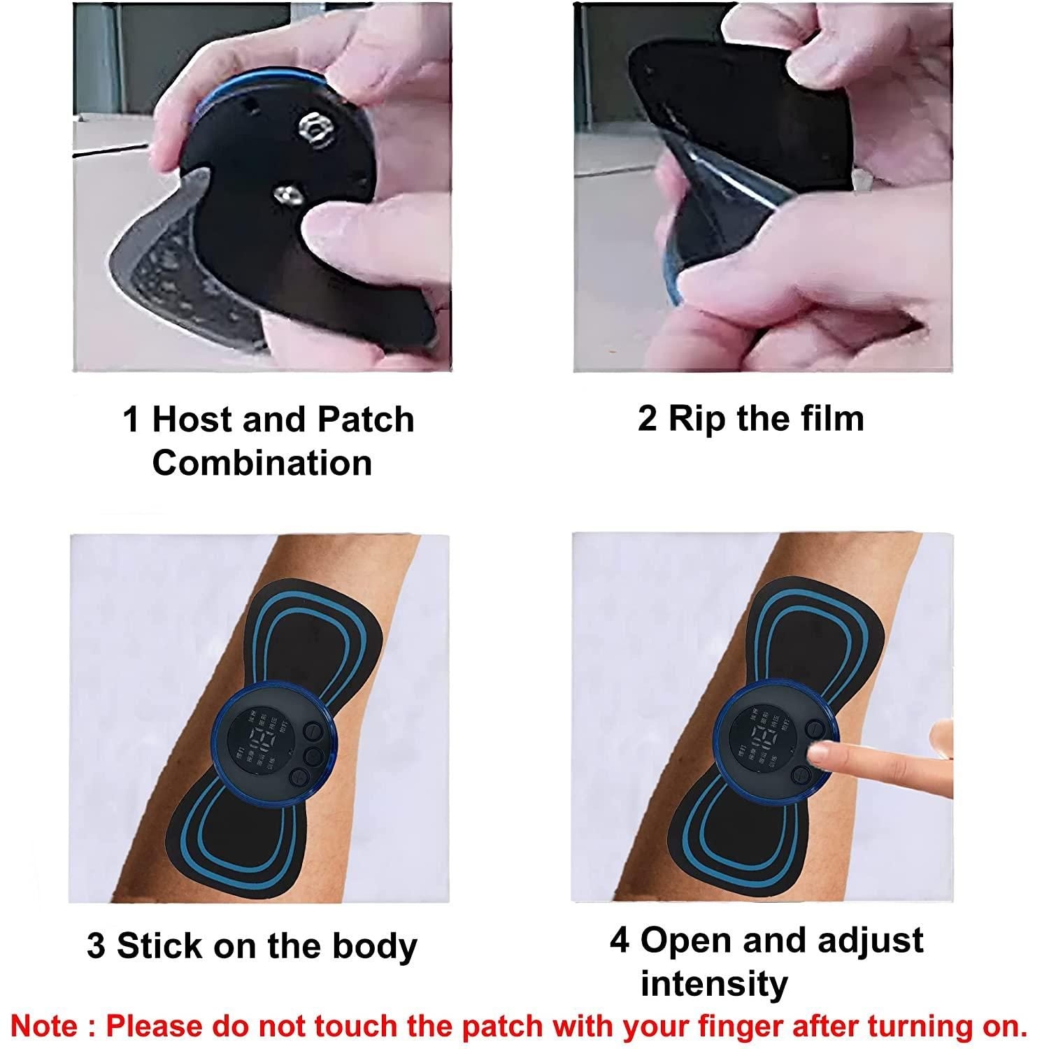 EMS Acupoints Massager Pad